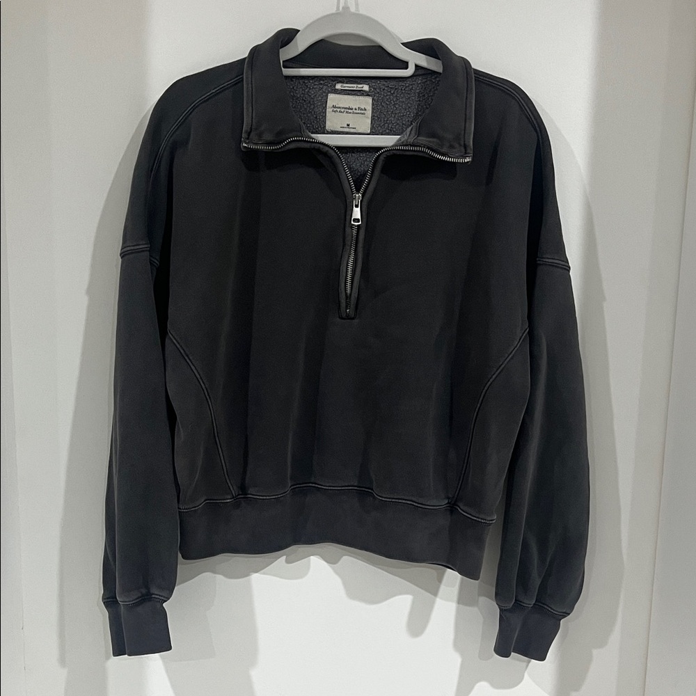 Abercrombie & Fitch Women’s Soft A&F Half-Zip Pullover